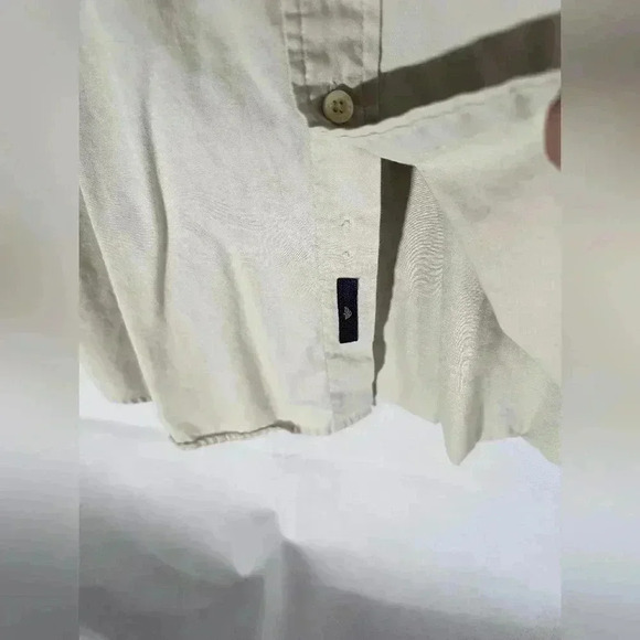 Men's Docker's casual shirt tan button down 2xl XXL - Picture 4 of 5